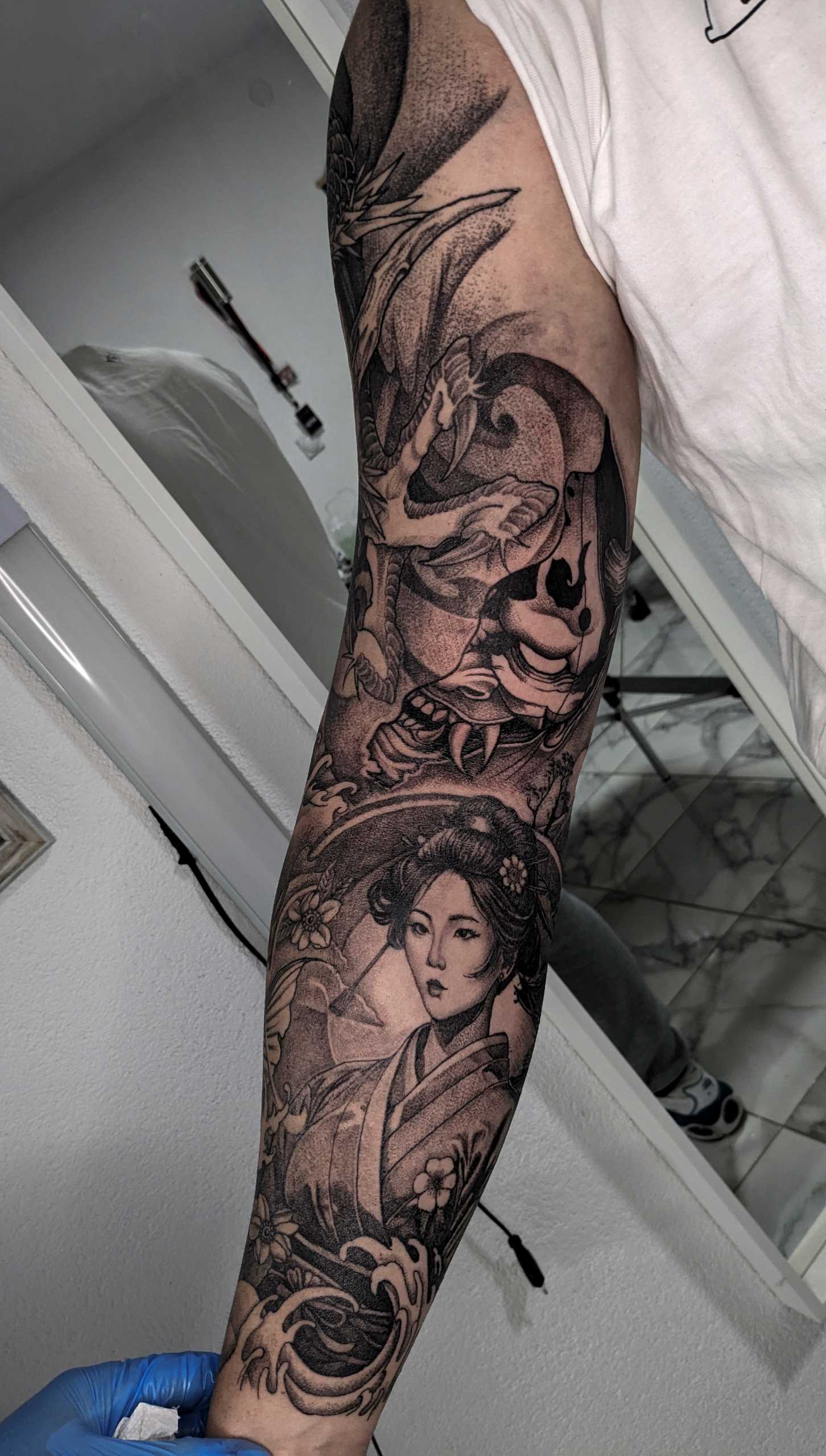 Japanese sleeve